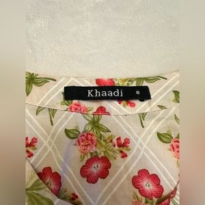 KHAADI Floral Cotton Kurti